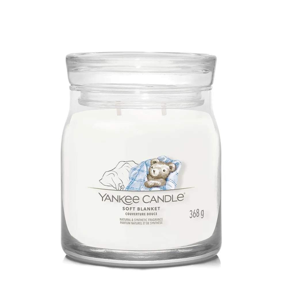 Bougie jarre parfumée Couverture douce 65h