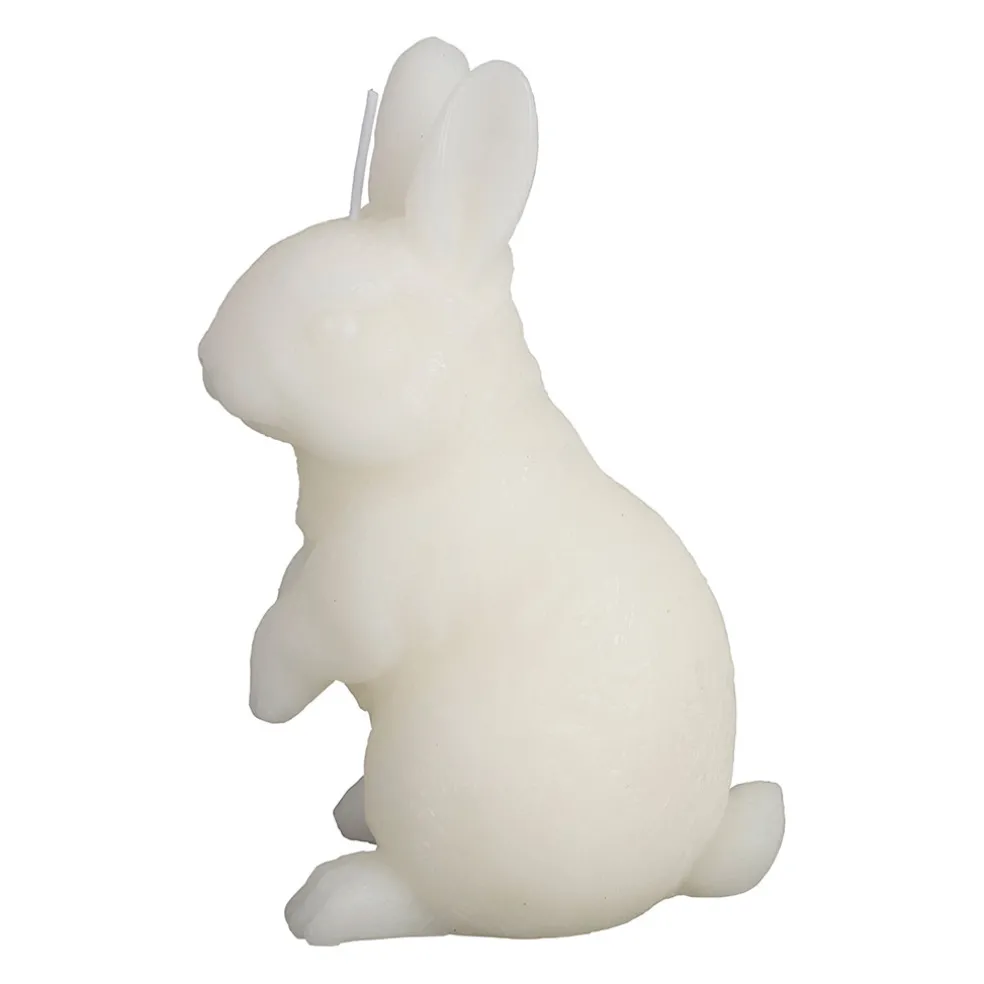 Bougie lapin blanc 5h - Floreal