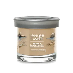 Bougie parfumée Ambre et bois de santal 25h