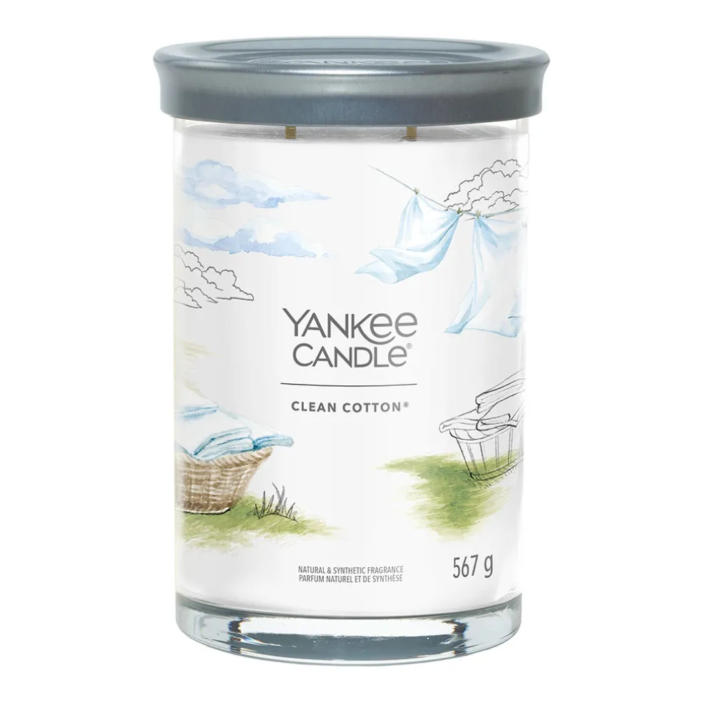 Bougie parfumée Coton Frais 100h