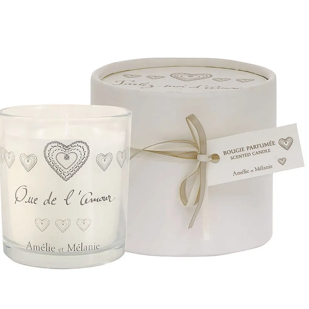 Bougie parfumée musc blanc 30h - Que de l'amour