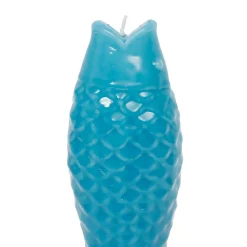Bougie poisson turquoise 20h - Bord De Mer