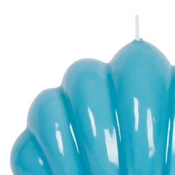 Bougie Saint-Jacques turquoise 10h - Bord De Mer