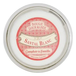 Bougie santal blanc 220g