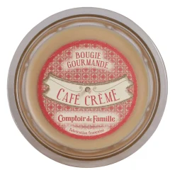 Bougie senteur café crème