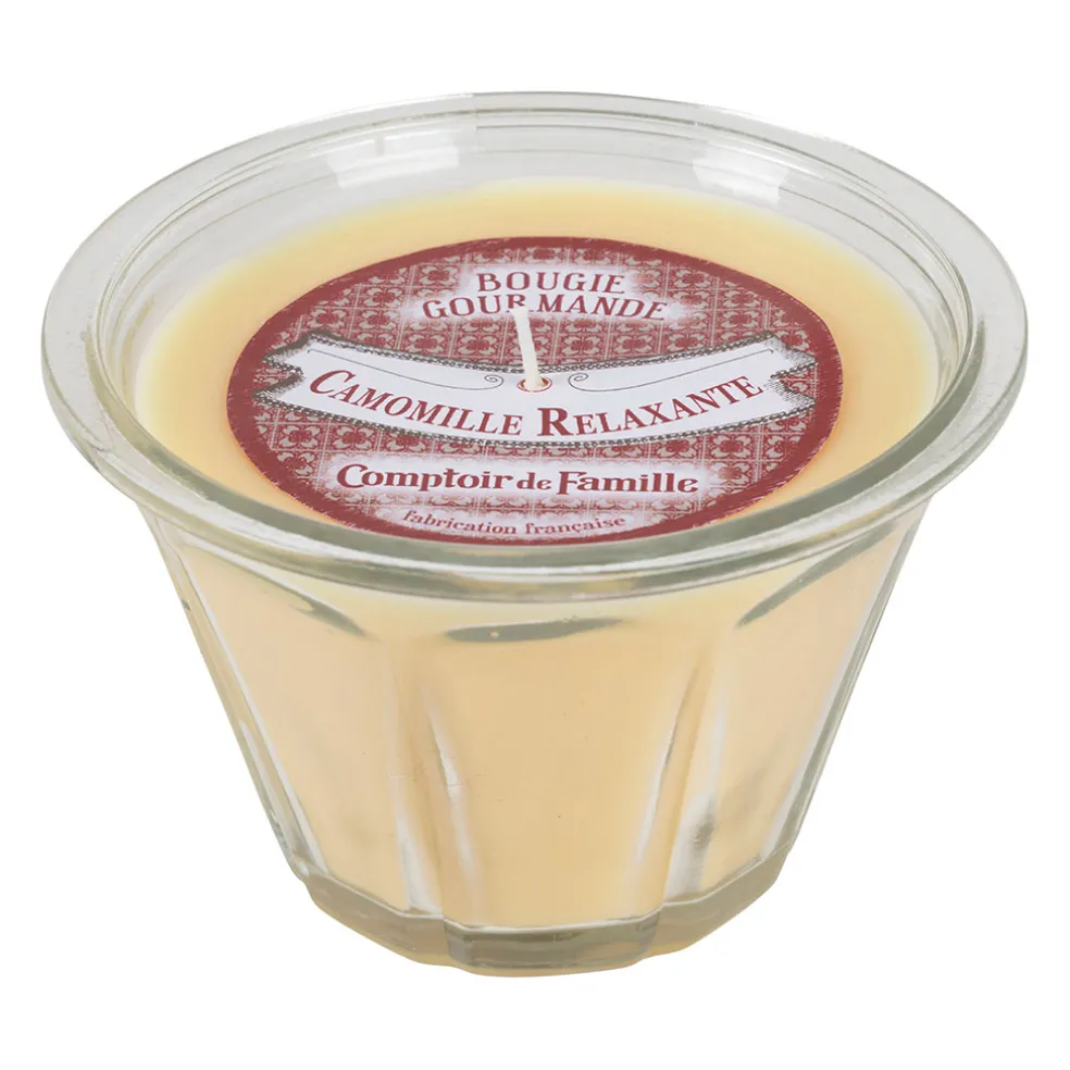Bougie senteur camomille d12 - Bougie Gourmande