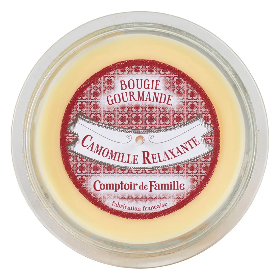 Bougie senteur camomille d12 - Bougie Gourmande