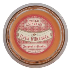 Bougie senteur fleur d'oranger