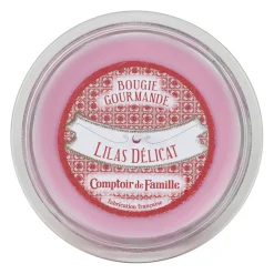 Bougie senteur lilas délicat 220g