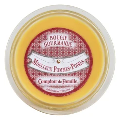Bougie senteur moelleux pomme d12 - Bougie Gourmande