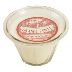 Bougie senteur orange épicée