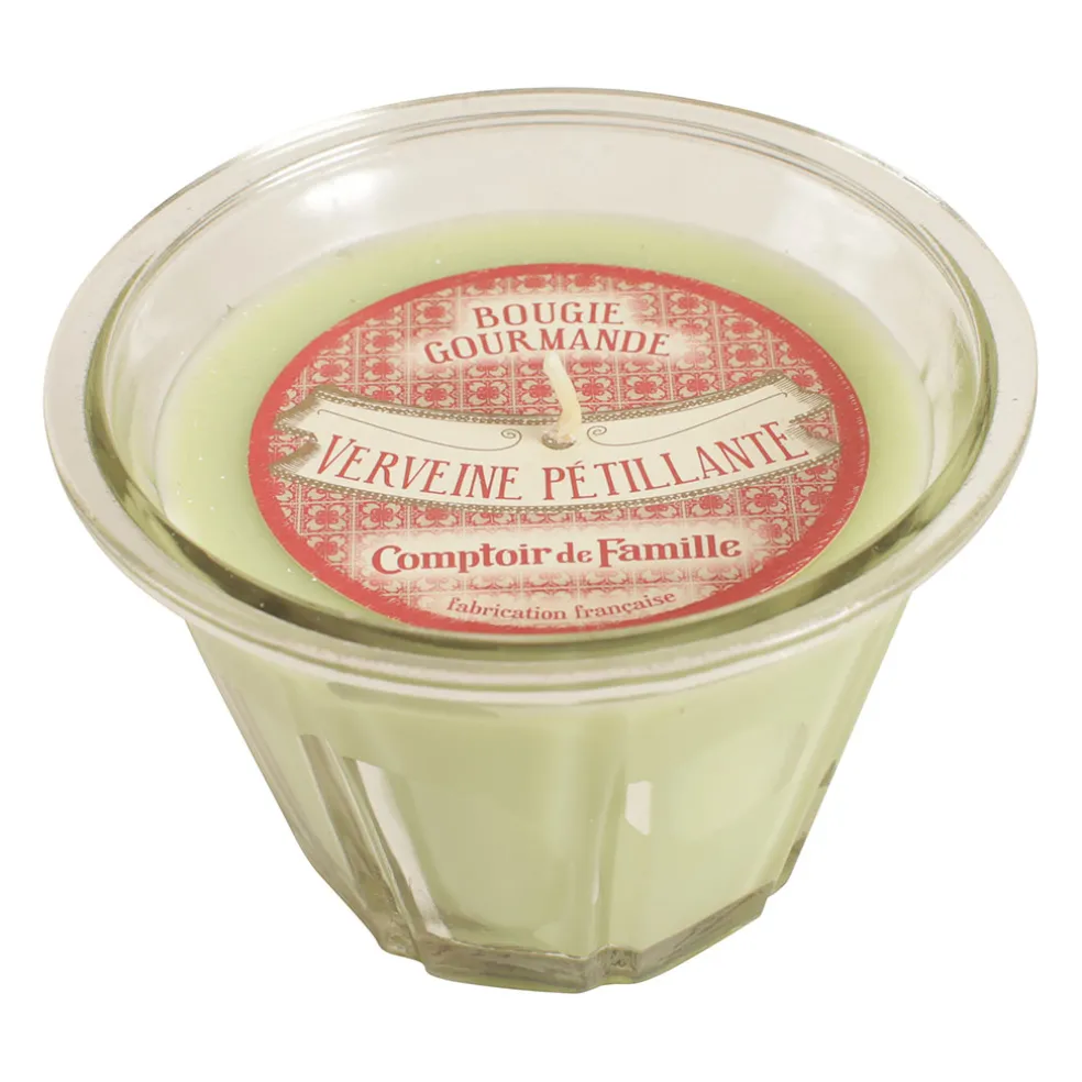 Bougie senteur verveine pétillante