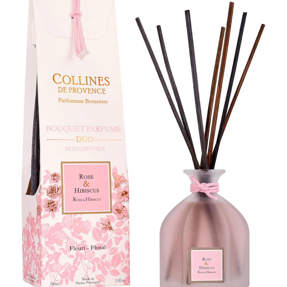 Bouquet parfume rose et hibiscus 100ml