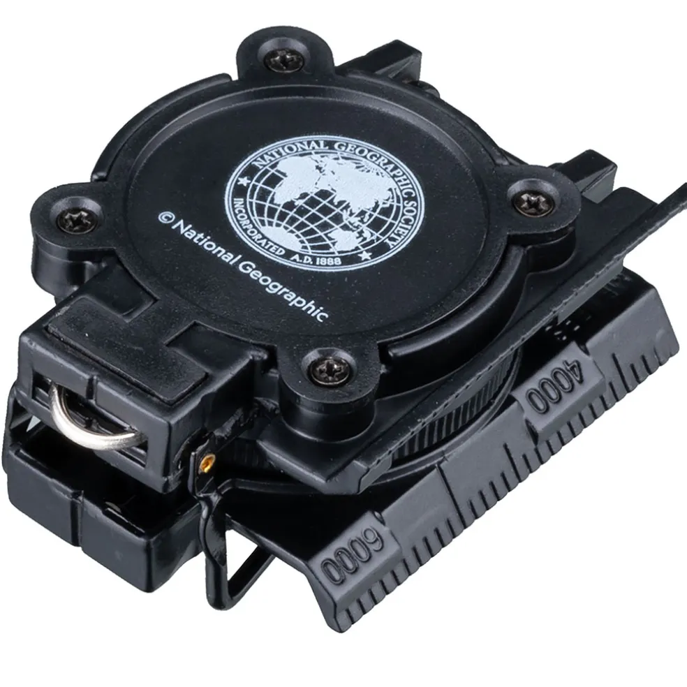 Boussole en métal noir