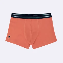 Boxer x3 bleu marine, rose et vert L