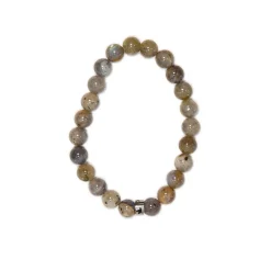 Bracelet labradorite perles rondes 8mm