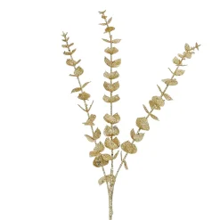 Branchage fleur artificiel métal doré h62cm - epi