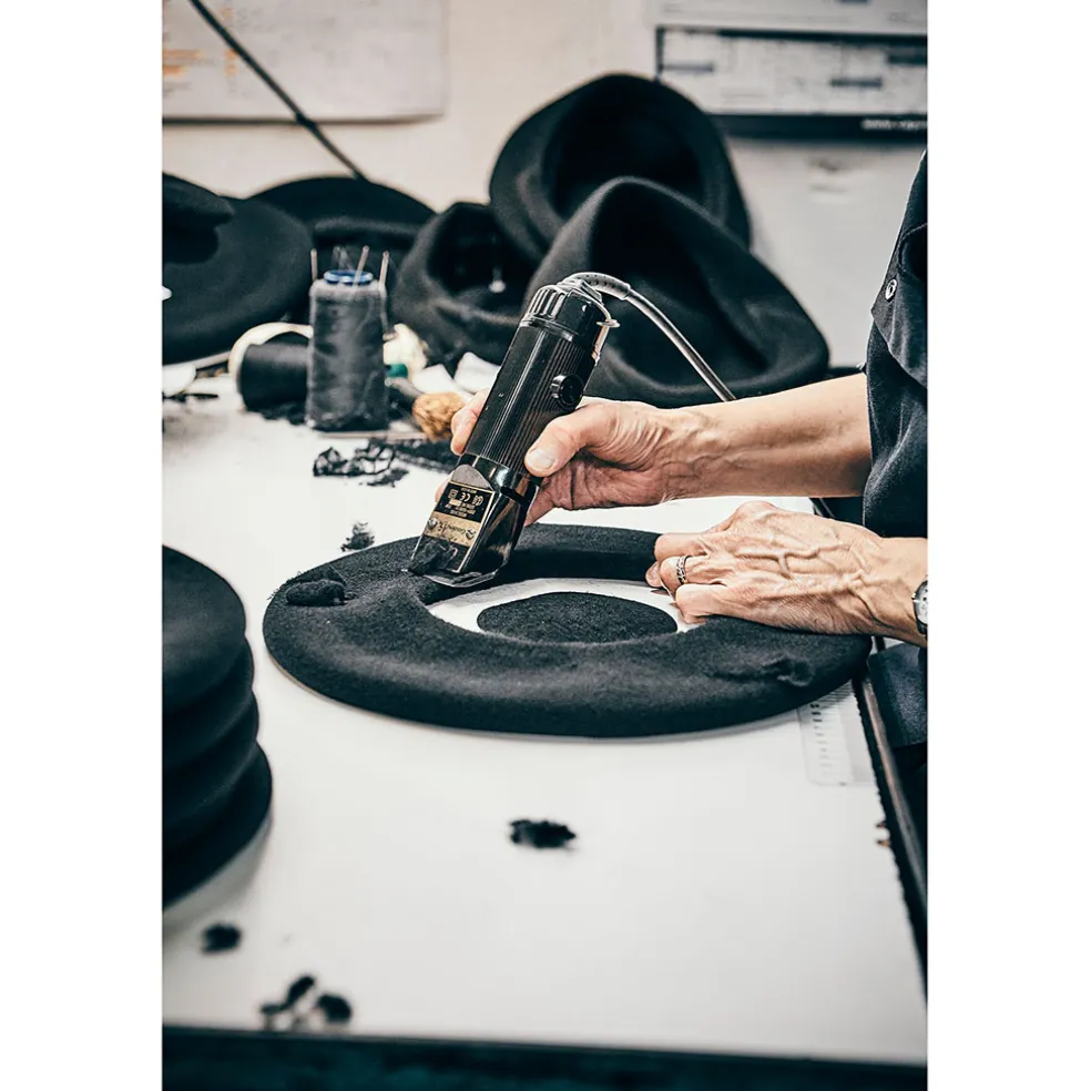 Béret Curcuma Laulhère 100% laine de Merinos - Taille unique