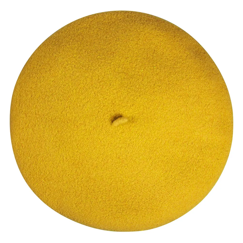 Béret Curcuma Laulhère 100% laine de Merinos - Taille unique