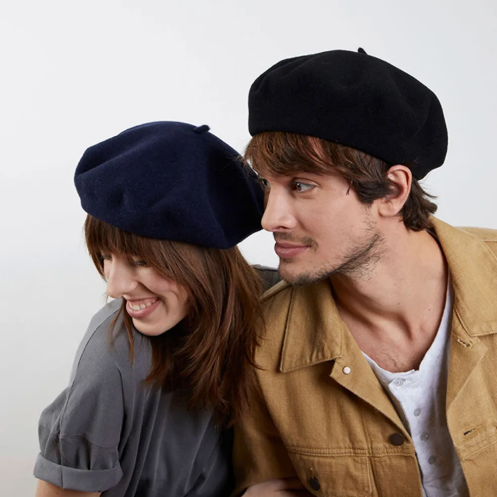 Béret Curcuma Laulhère 100% laine de Merinos - Taille unique