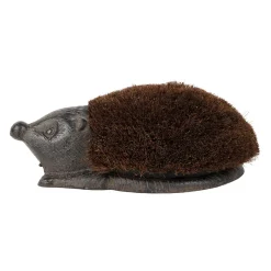 Brosse à chaussures hérisson en fonte