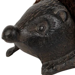 Brosse à chaussures hérisson en fonte