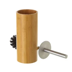 Brosse de toilette salle de bain bambou 10x23cm