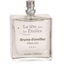Brume d'oreiller poivre rose, rose, musc noir 100ml - La tête dans les étoiles