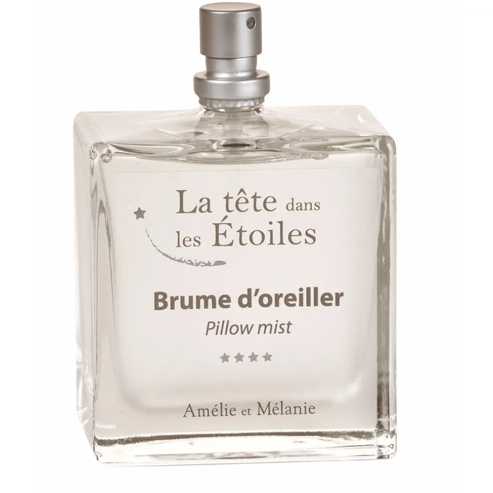 Brume d'oreiller poivre rose, rose, musc noir 100ml - La tête dans les étoiles