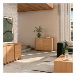 Buffer 2 portes en chêne - Hazo