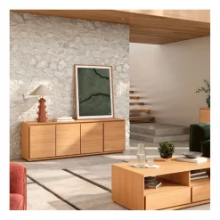 Buffet 4 portes en chêne - Hazo