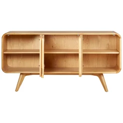 Buffet 3 portes en chêne naturel L165cm - Sublime