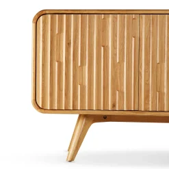 Buffet 3 portes en chêne naturel L165cm - Sublime