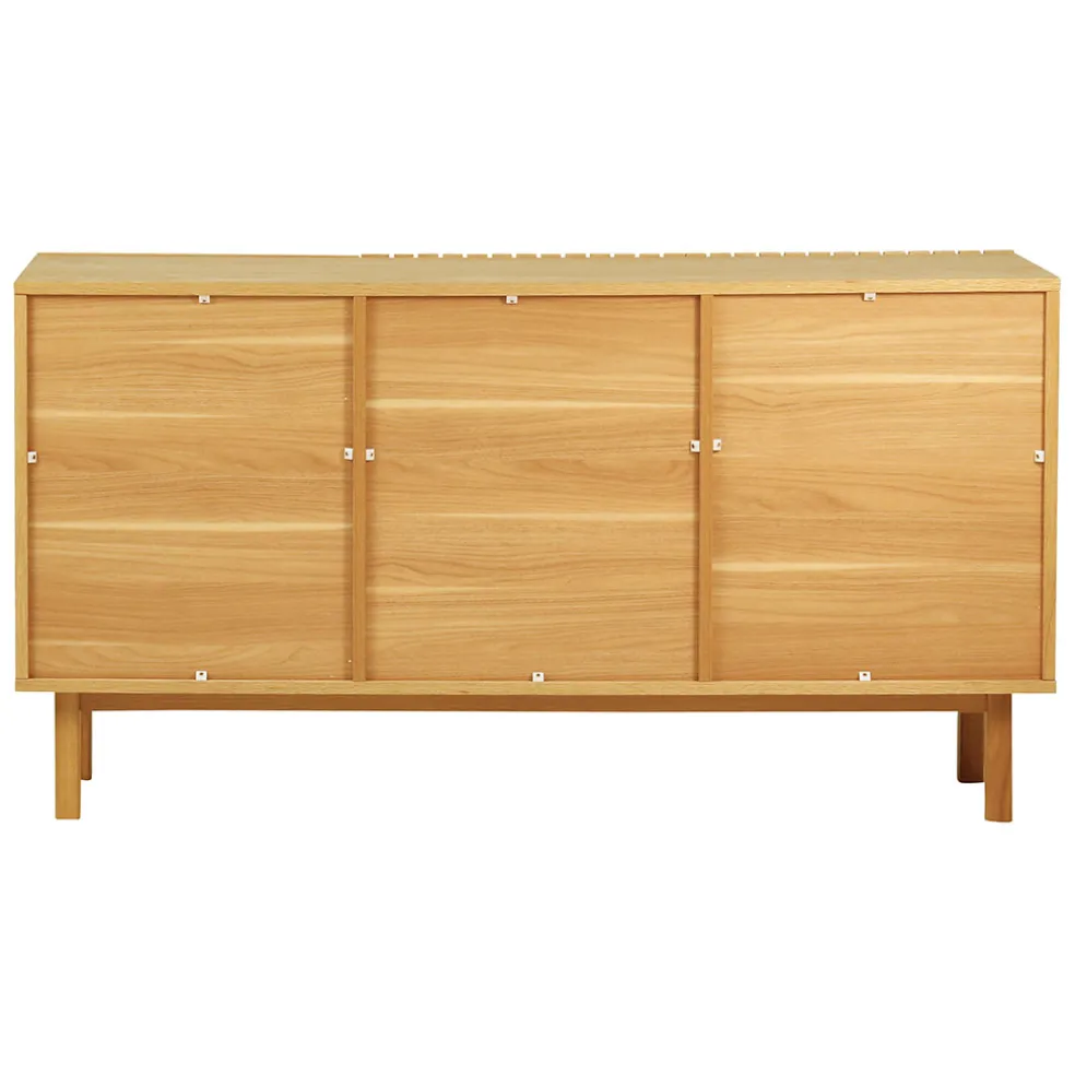 Buffet en chêne naturel 150x80cm - Paulo