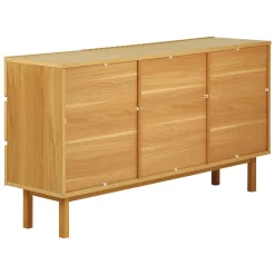 Buffet en chêne naturel 150x80cm - Paulo
