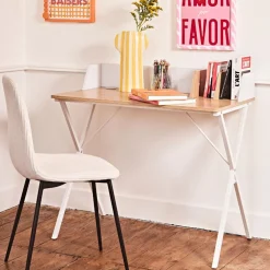 Bureau en bois et fer blanc - Bily