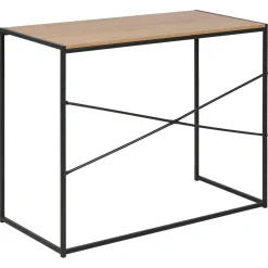 Bureau industriel en chêne et métal - Senzo