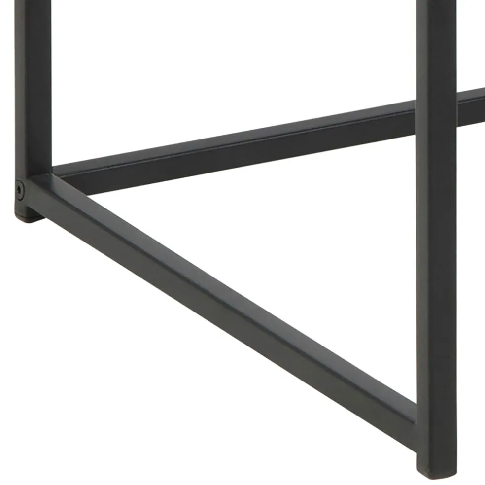 Bureau industriel en chêne et métal - Senzo