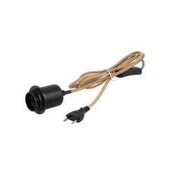 Cable éléctrique avec interrupteur 2m naturel