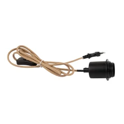 Cable éléctrique avec interrupteur 2m naturel