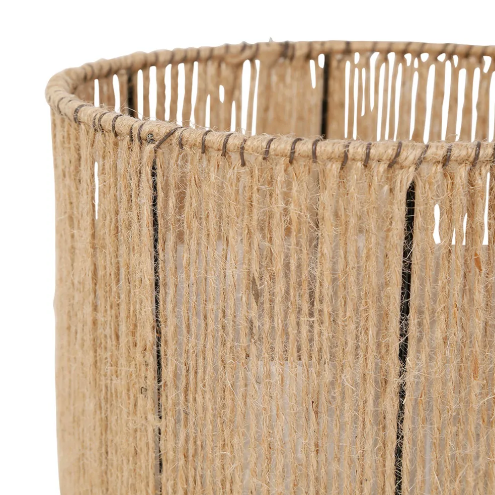 Cache pot (lot de 2) corde naturel en jute