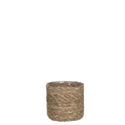 Cache-pot atlantic marron clair h12cm