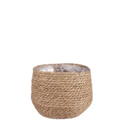 Cache-pot naturel h19cm - jorck
