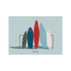 Cadre image surf day 50x70cm lario chene