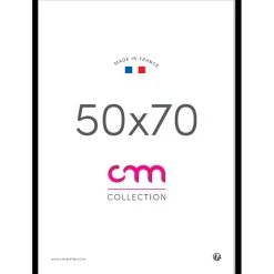 Cadre photo 50x70cm lario noir