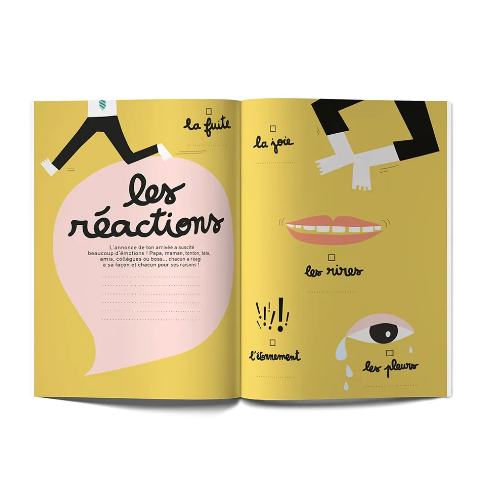 Cahier de grossesse 9 mois à t’attendre