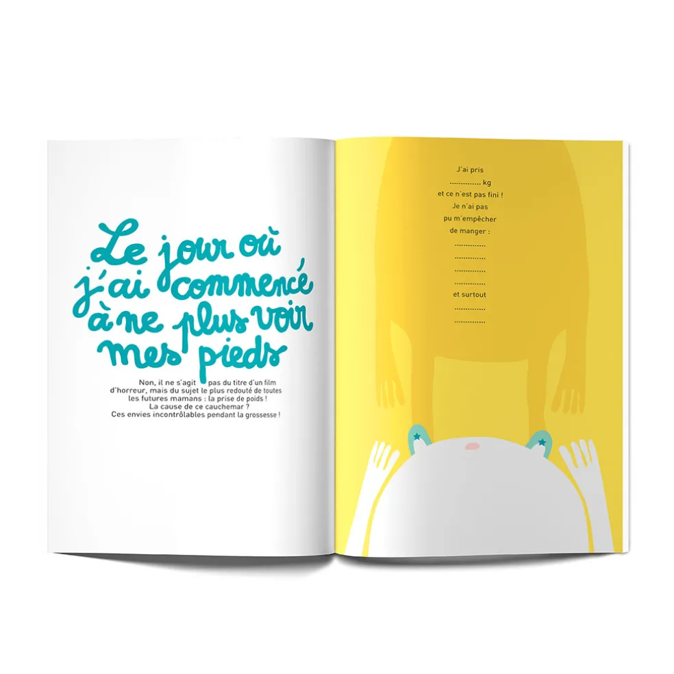 Cahier de grossesse 9 mois à t’attendre