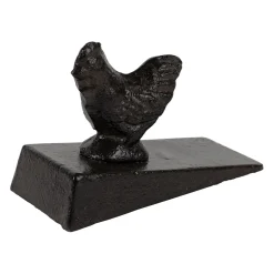 Cale porte en fonte brun - Basse-Cour