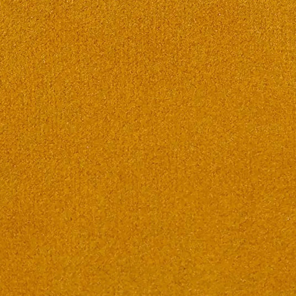 Canapé d'angle droit 5 places André - effet velours - Seven emerald