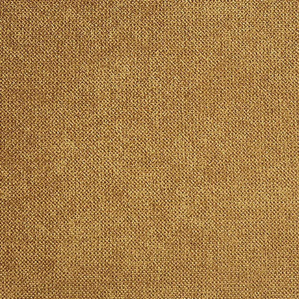 Canapé d'angle gauche 5 places André - tissu texturé - Crown moutarde